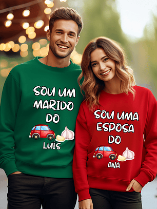 Sweat Natal Personalizada - Cardadas   
