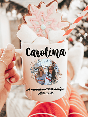 Caneca PERSONALIZADA FOTOGRAFIA + FRASE