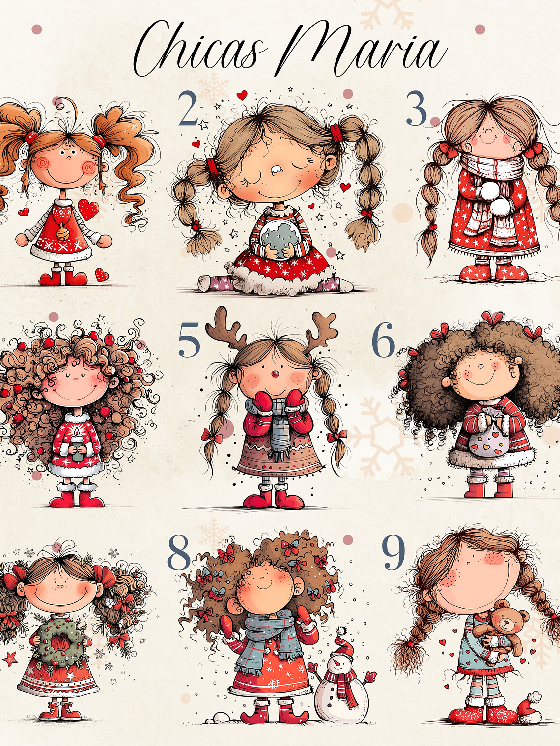 MANTA PERSONALIZADA CHICAS MARIA + NOME 5