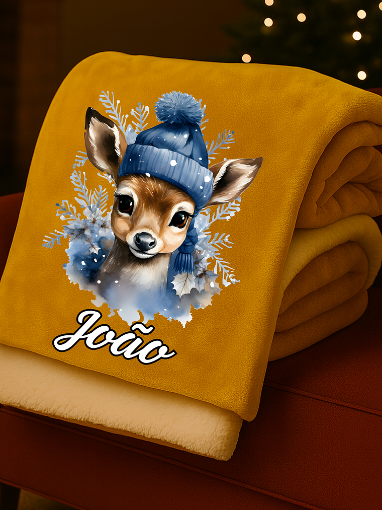MANTA PERSONALIZADA BAMBI WINTER 3