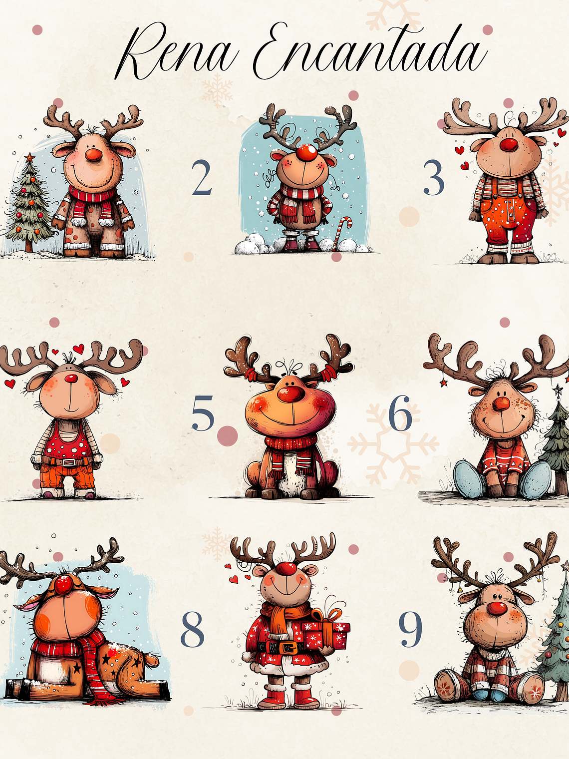 MANTA PERSONALIZADA RENA ENCANTADA 3