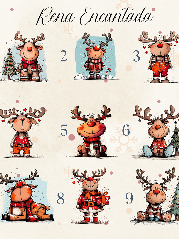 MANTA PERSONALIZADA RENA ENCANTADA 3