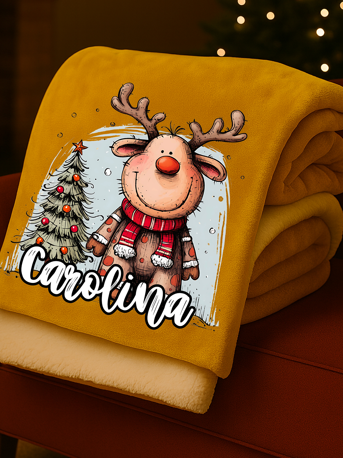 MANTA PERSONALIZADA RENA ENCANTADA 5