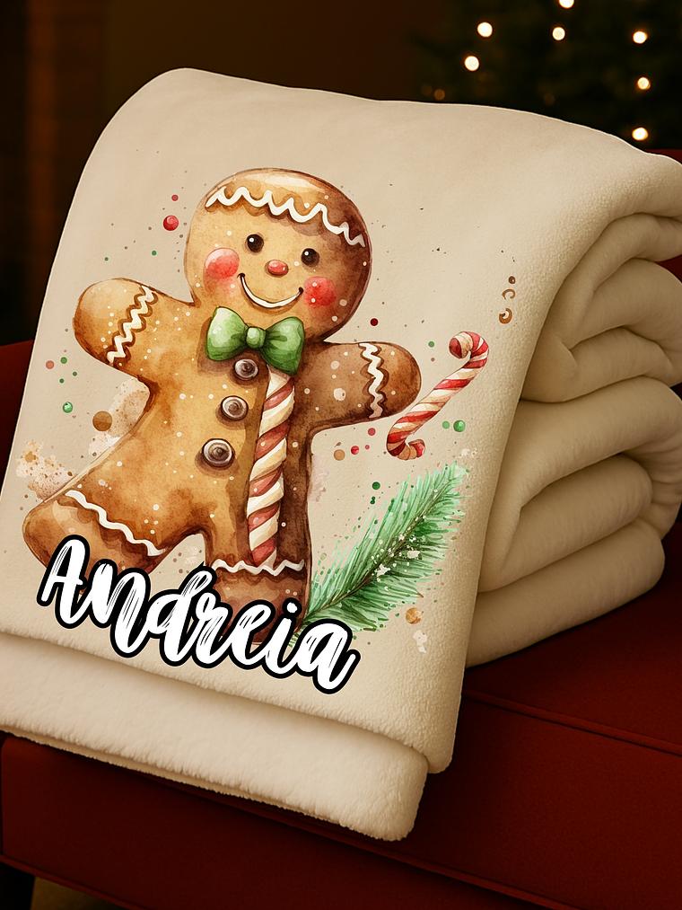 MANTA PERSONALIZADA BOLACHA GENGIBRE 2