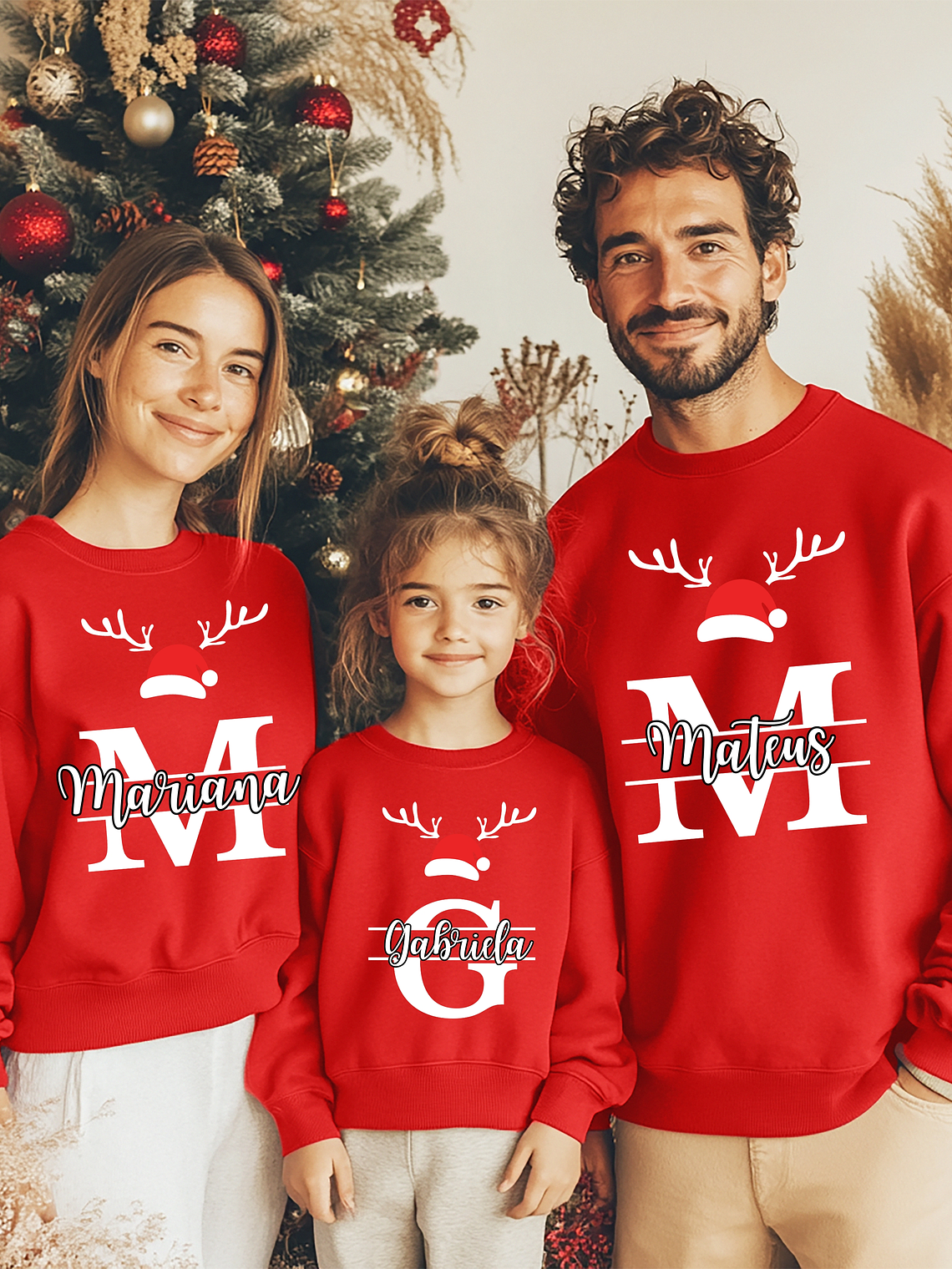 Sweat Natal Personalizada - Cardadas   2