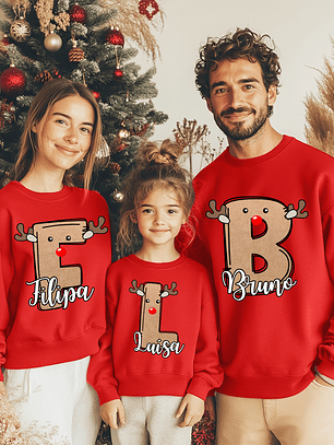 Sweat Natal Personalizada - Cardadas  