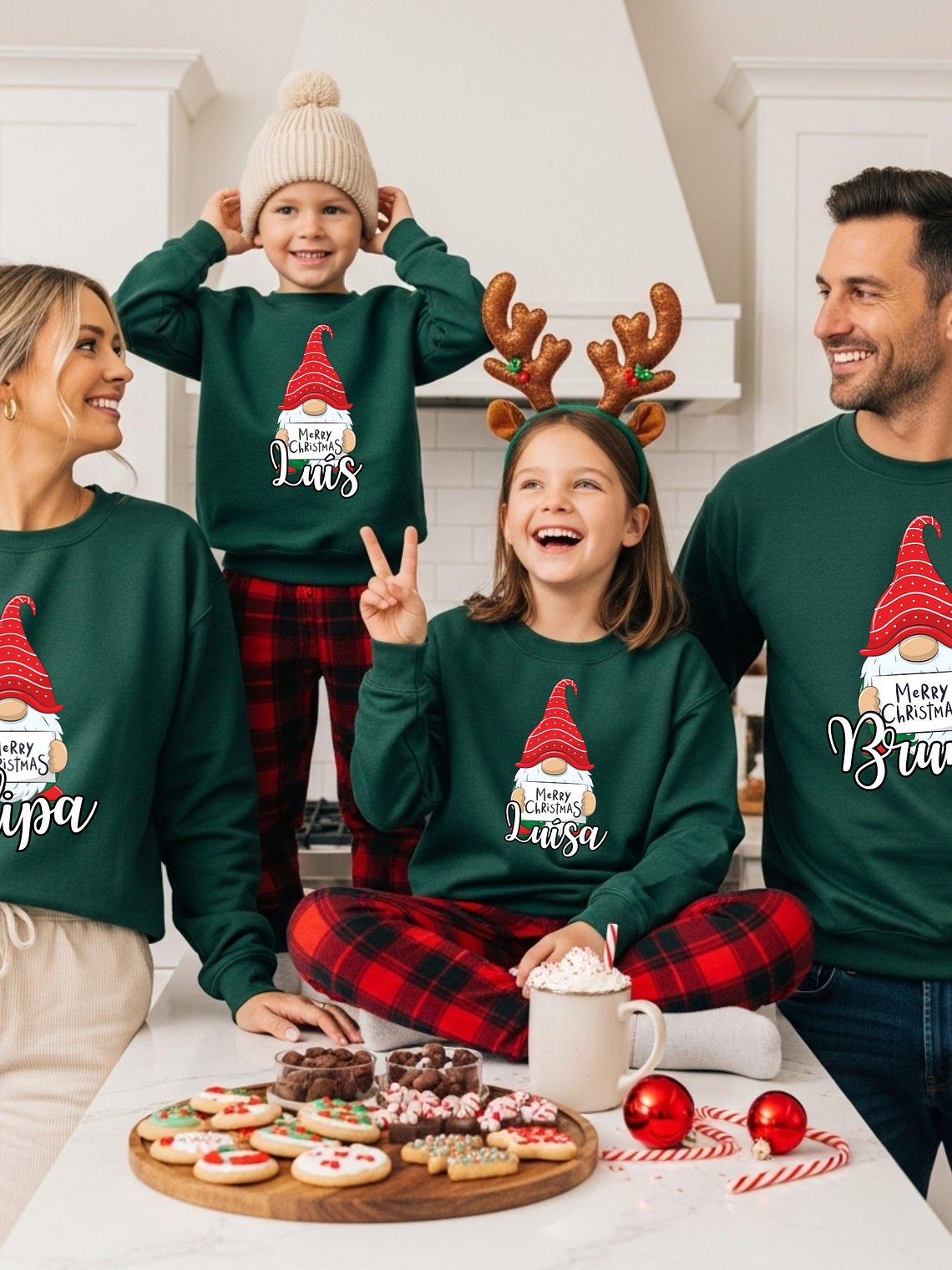 Sweat Natal Personalizada - Cardadas   1