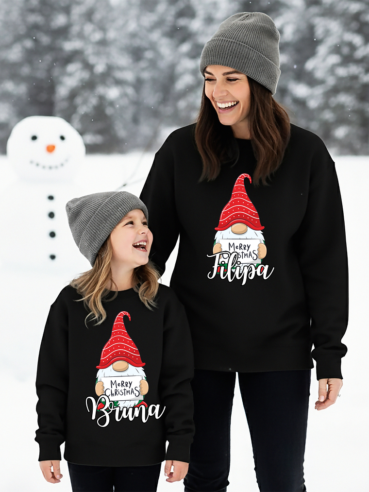 Sweat Natal Personalizada - Cardadas   2