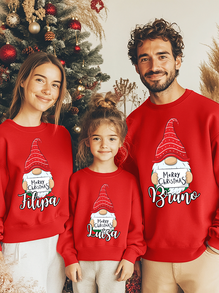 Sweat Natal Personalizada - Cardadas   3