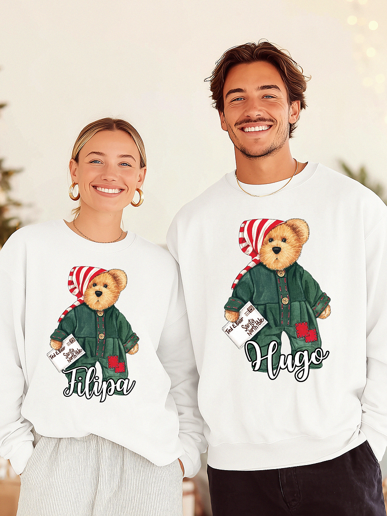Sweat Natal Personalizada - Cardadas - Ursinhos 5