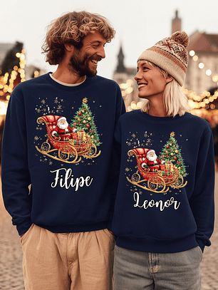 Sweat Natal Personalizada - Cardadas 