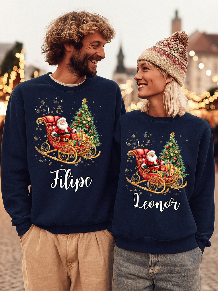 Sweat Natal Personalizada - Cardadas  2