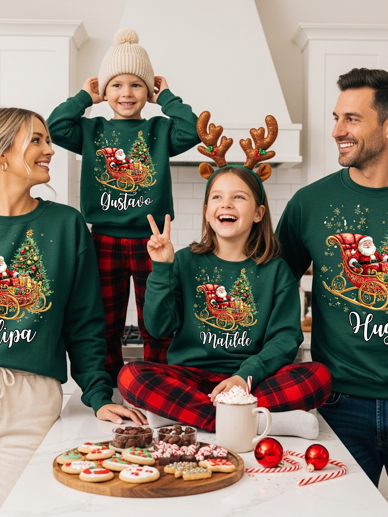 Sweat Natal Personalizada - Cardadas  3
