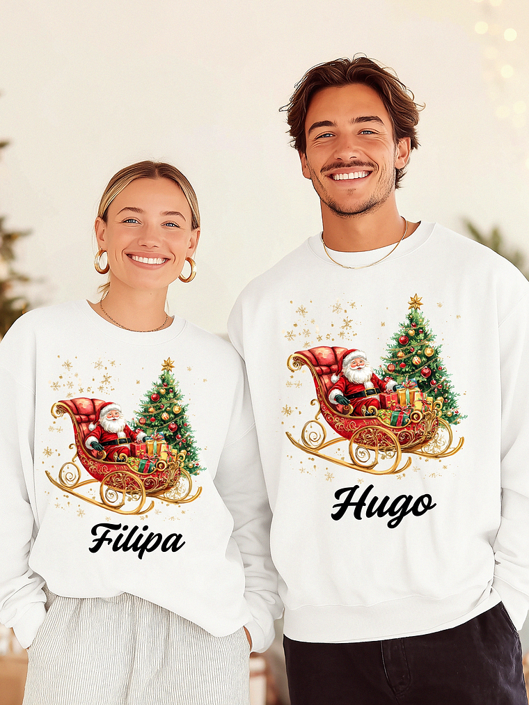 Sweat Natal Personalizada - Cardadas  5