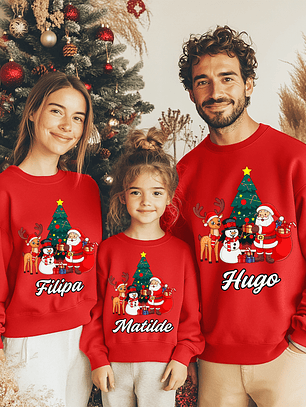 Sweat Natal Personalizada - Cardadas 