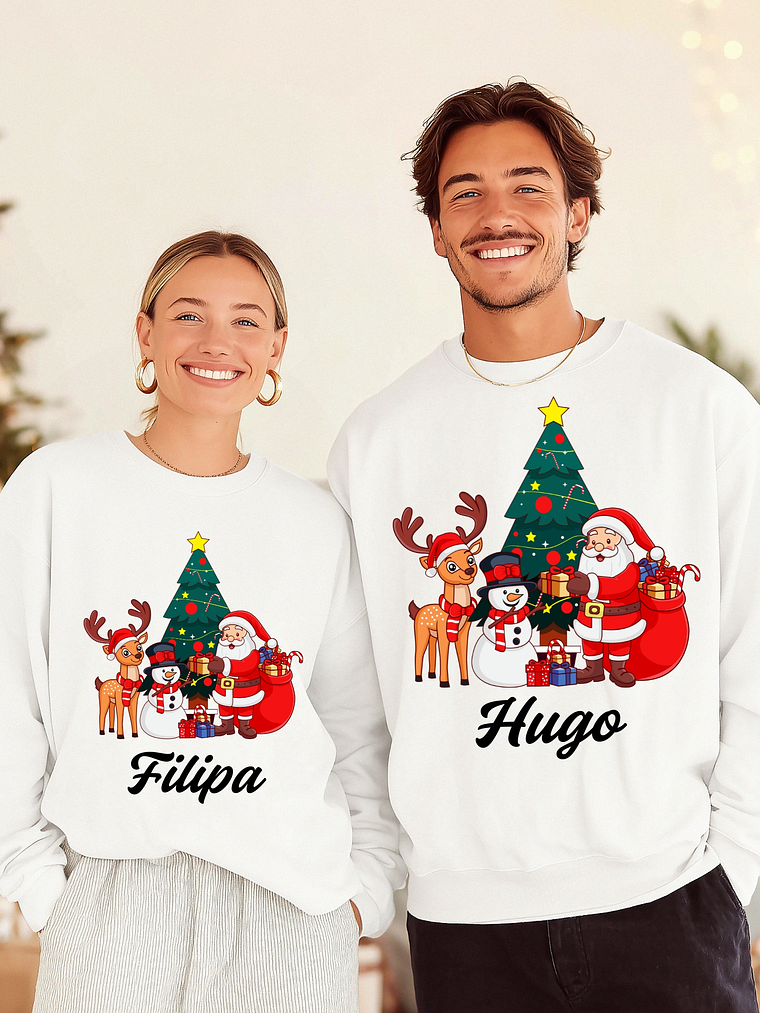 Sweat Natal Personalizada - Cardadas  3