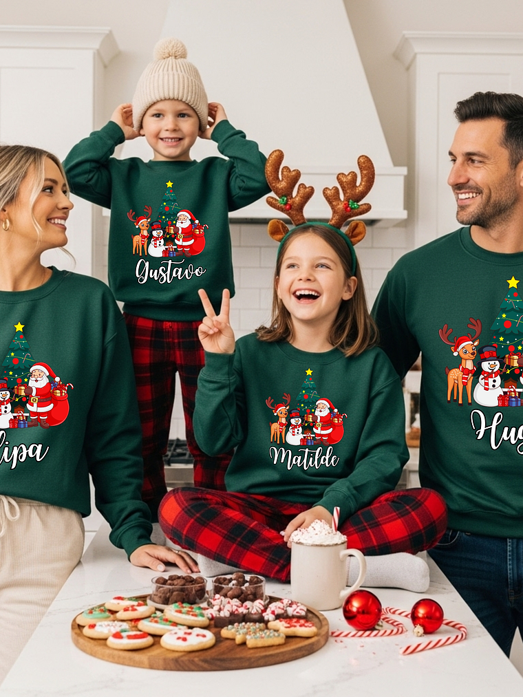 Sweat Natal Personalizada - Cardadas  1