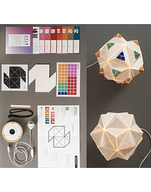 KIT KUSUDAMA, LÁMPARA PARA FABRICAR 