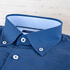 Camisa Mini Cuadrillé Azul Marino