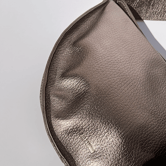 THE MOON BAG GRAINED IRON