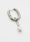 EARRING L PEARL 2