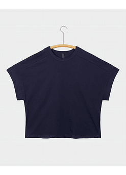 POLERA ANTON CROP MARINO