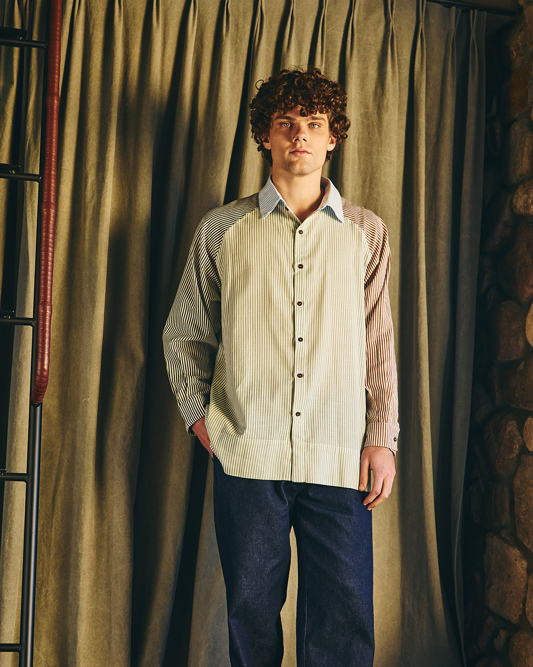 CAMISA RAGLAN STRIPES PATCH 1