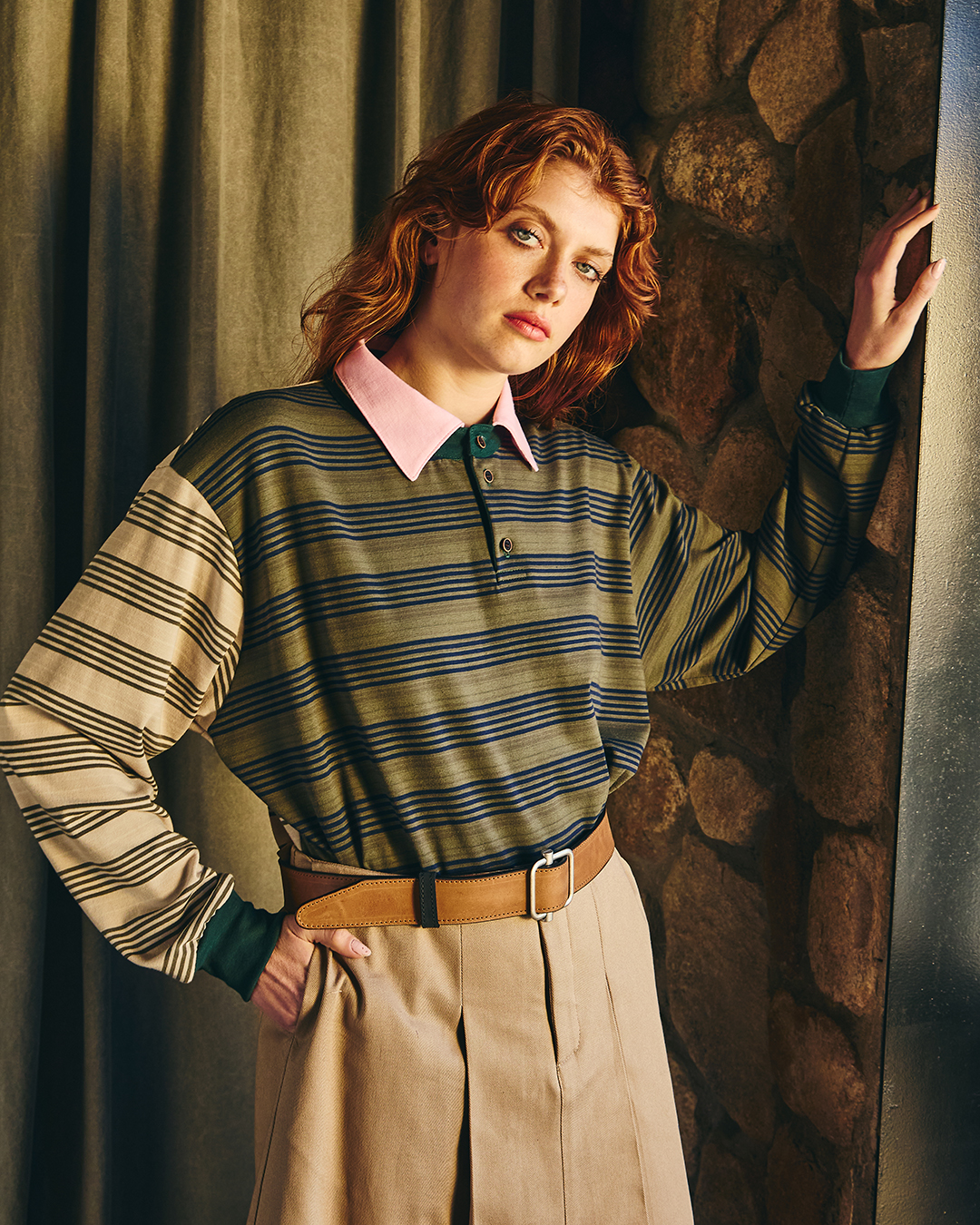 POLERA KILA STRIPES PATCH 4