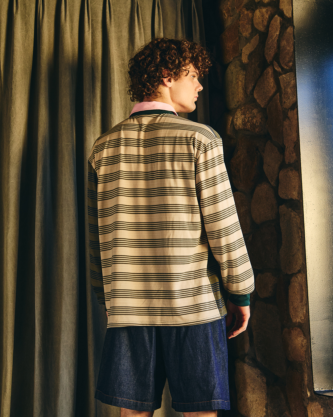 POLERA KILA STRIPES PATCH 7