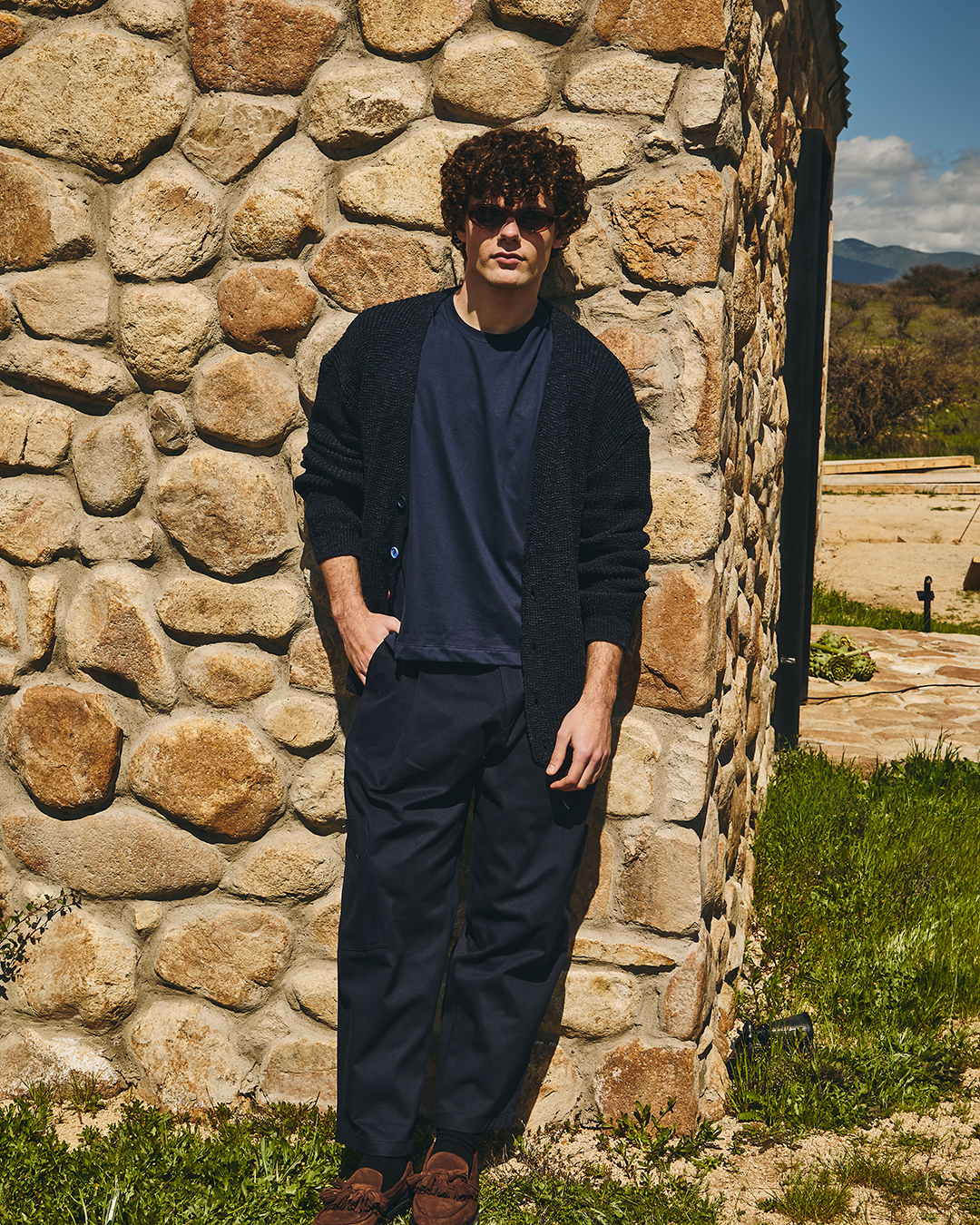 PANTALON RUMI UTILITARIO MARINO 3