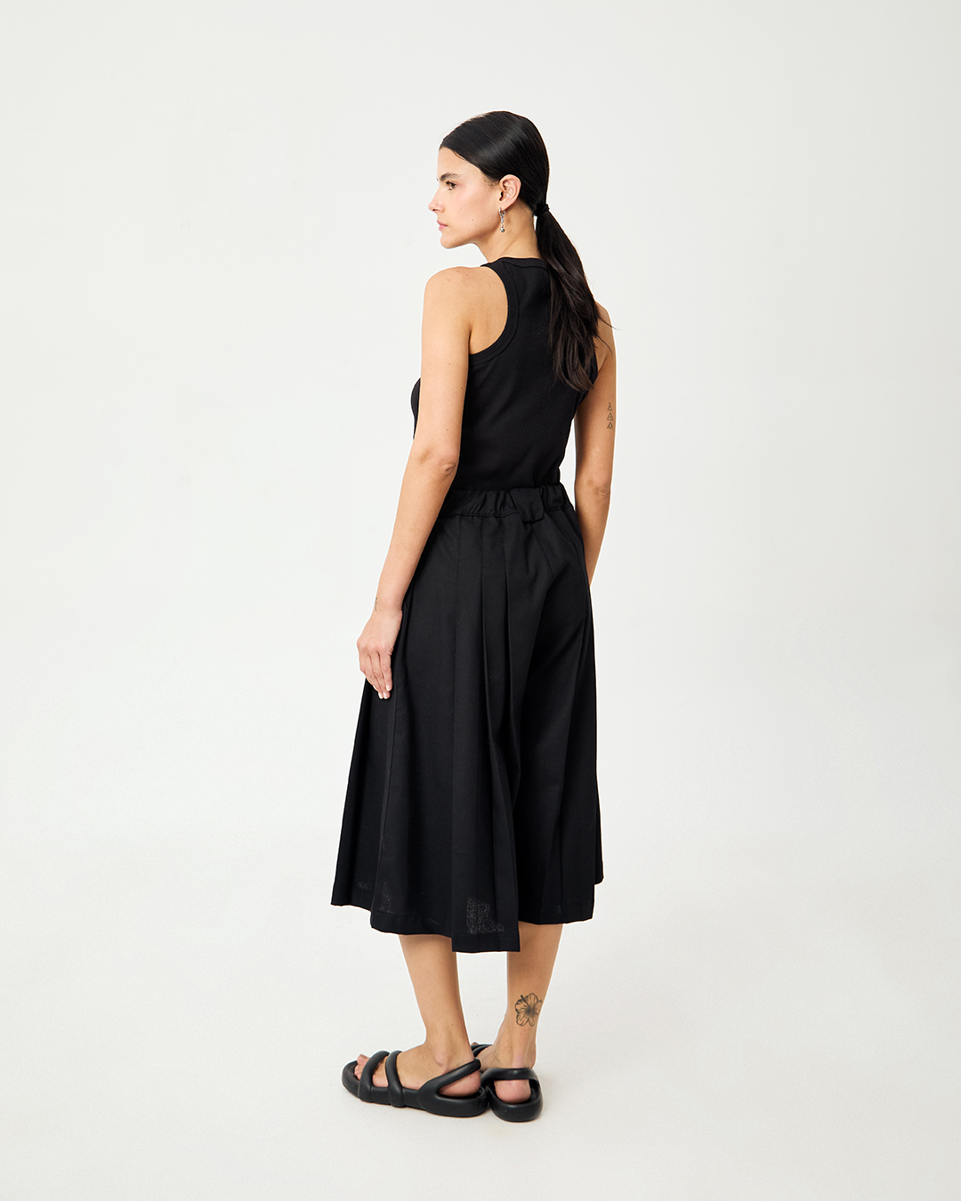 NOT SKIRT LINO NEGRO 6