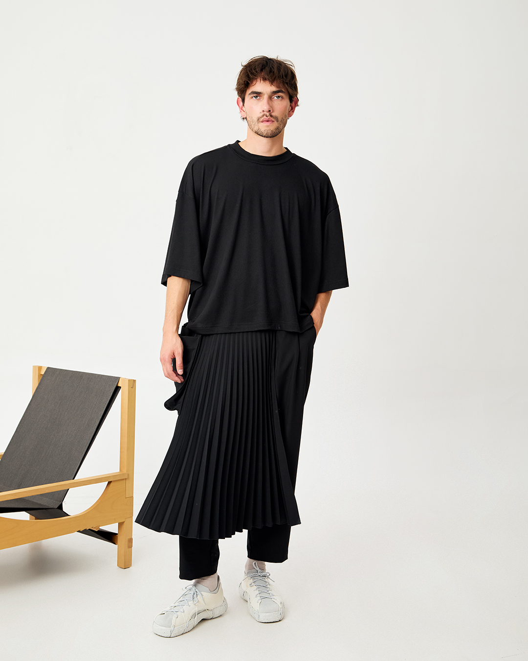 MID SKIRT TAKI NEGRA  1