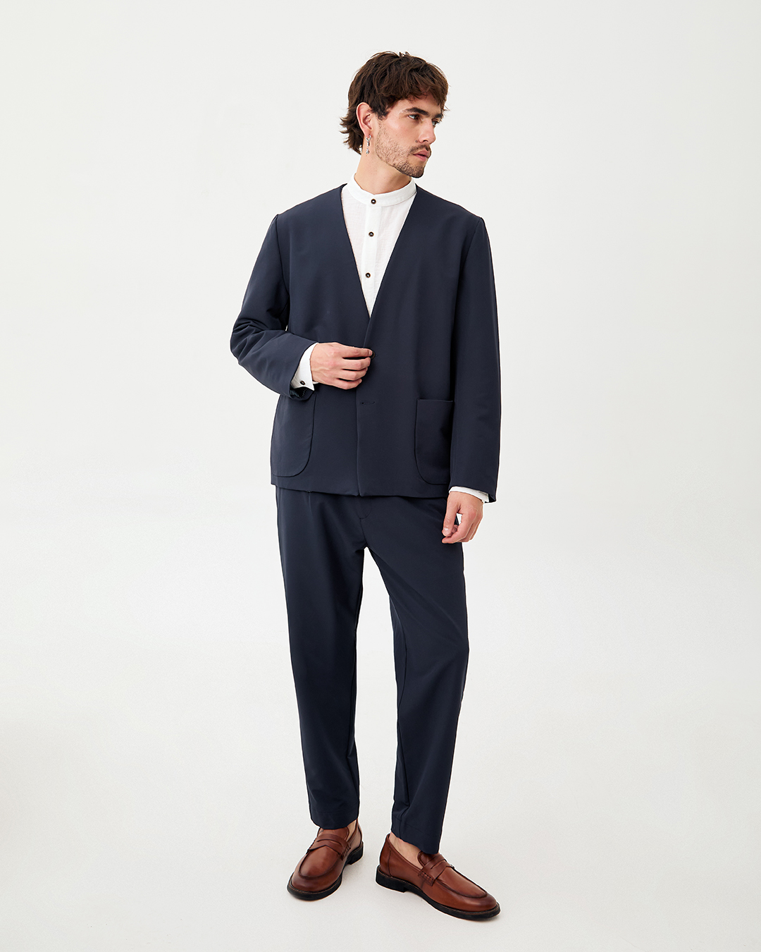 BLAZER ANKA AZUL MARINO 6