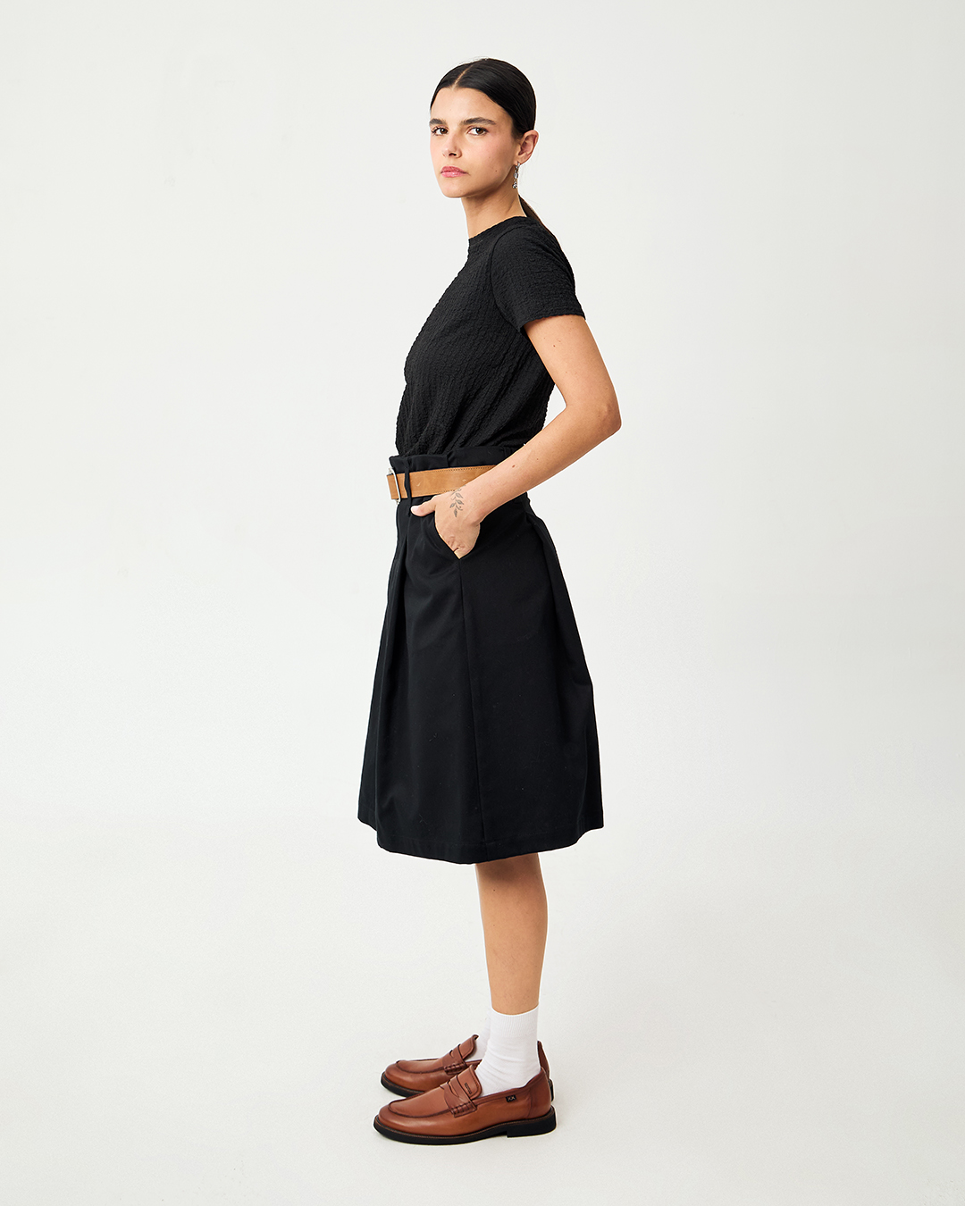 FALDA NINA GABARDINA 2