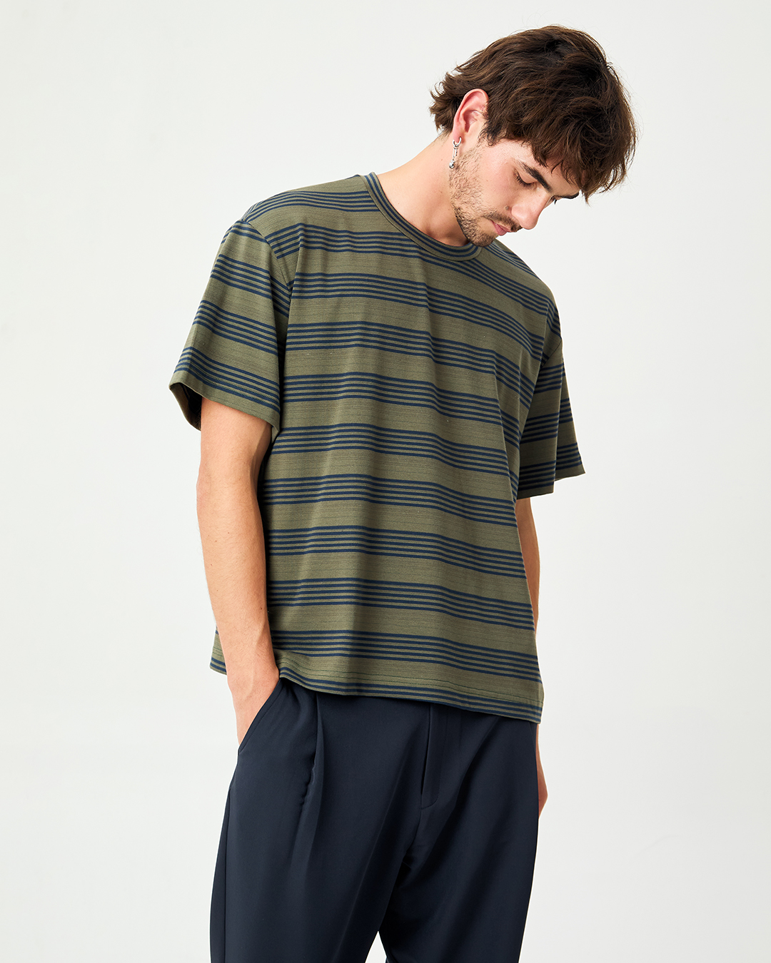 POLERA ATIQ STRIPES MUSGO  4