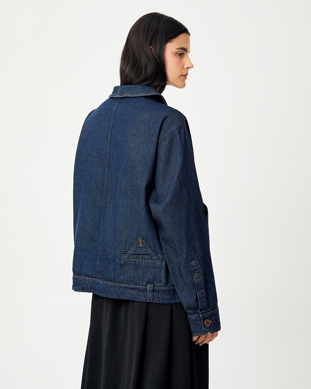 CHAQUETA AWAKI CROP DENIM 12