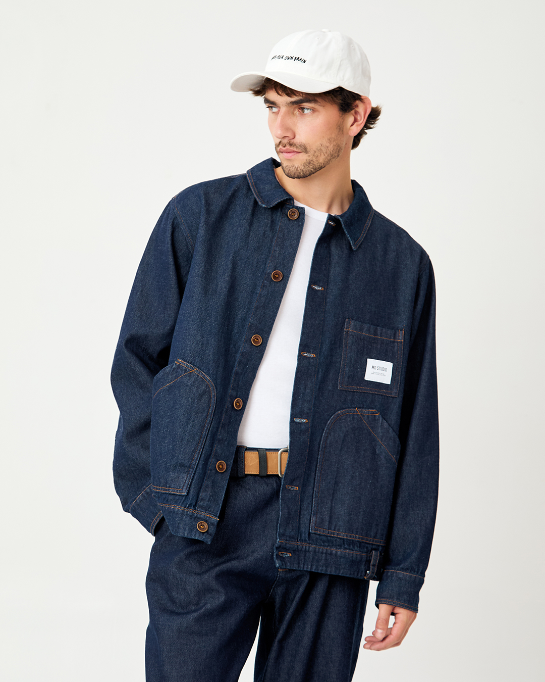 CHAQUETA AWAKI CROP DENIM 1