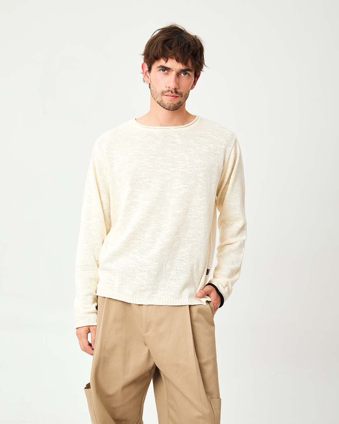 SWEATER LIVIANO OCTA CRUDO 1