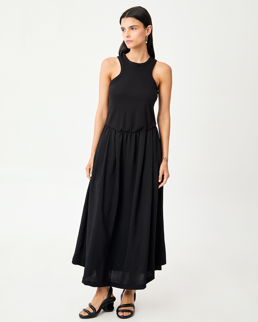 VESTIDO RAWA NEGRO/NEGRO 4