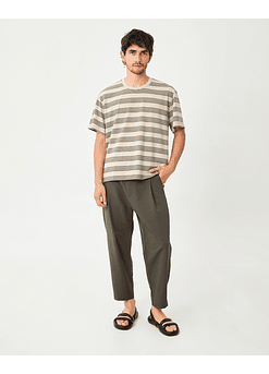 POLERA ATIQ STRIPES SISAL