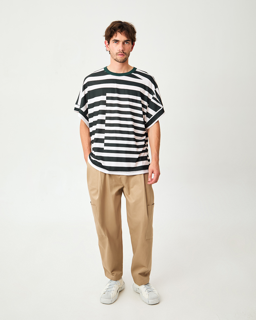 POLERA ANTON STRIPES CUELLO TERRE 1