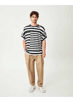 POLERA ANTON STRIPES CUELLO TERRE