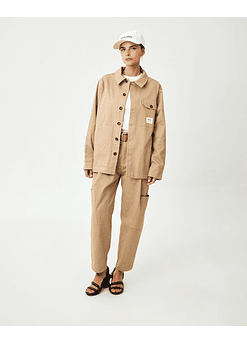 CHAQUETA RUMI UTILITARIA CAMEL