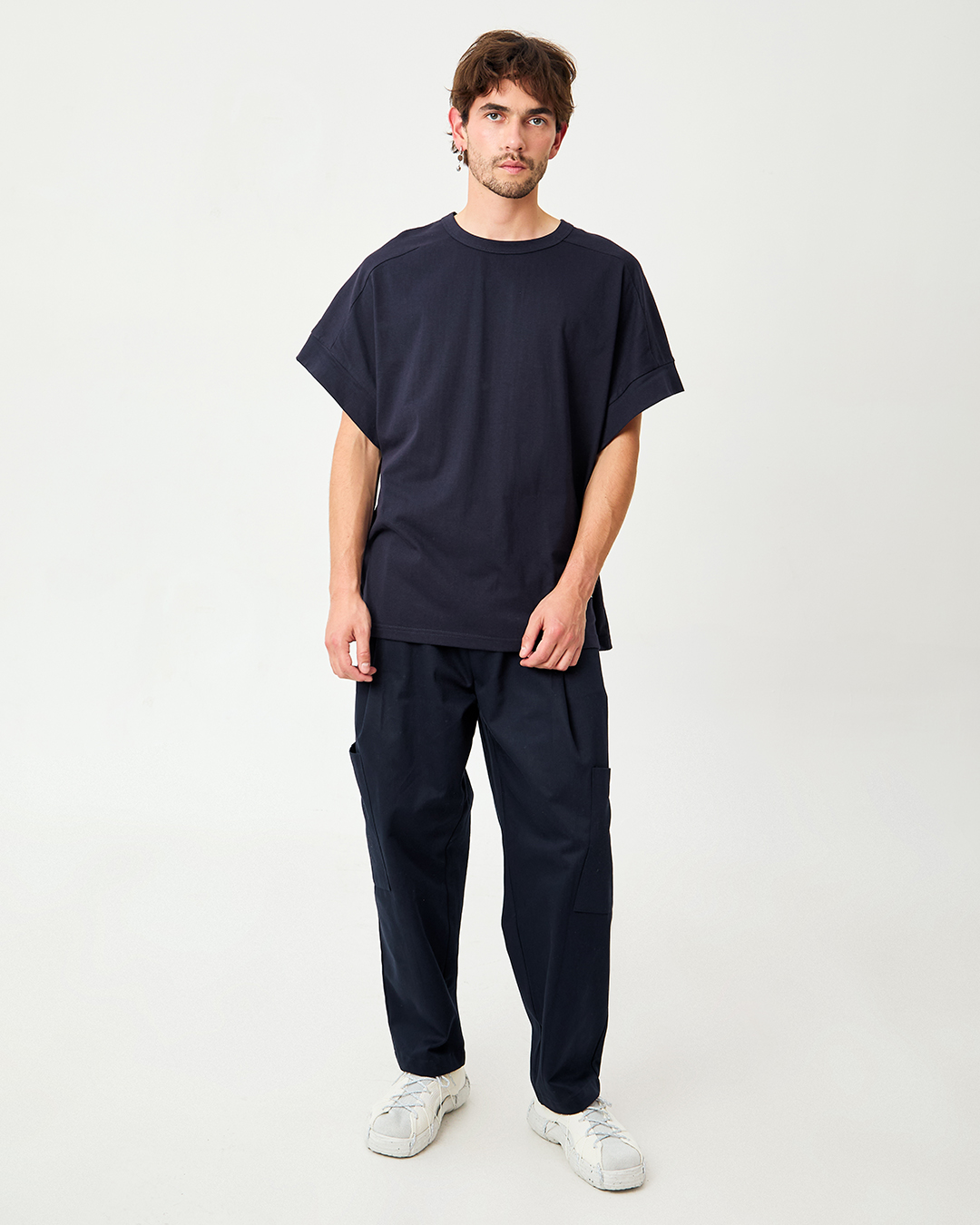 PANTALON RUMI UTILITARIO MARINO 1