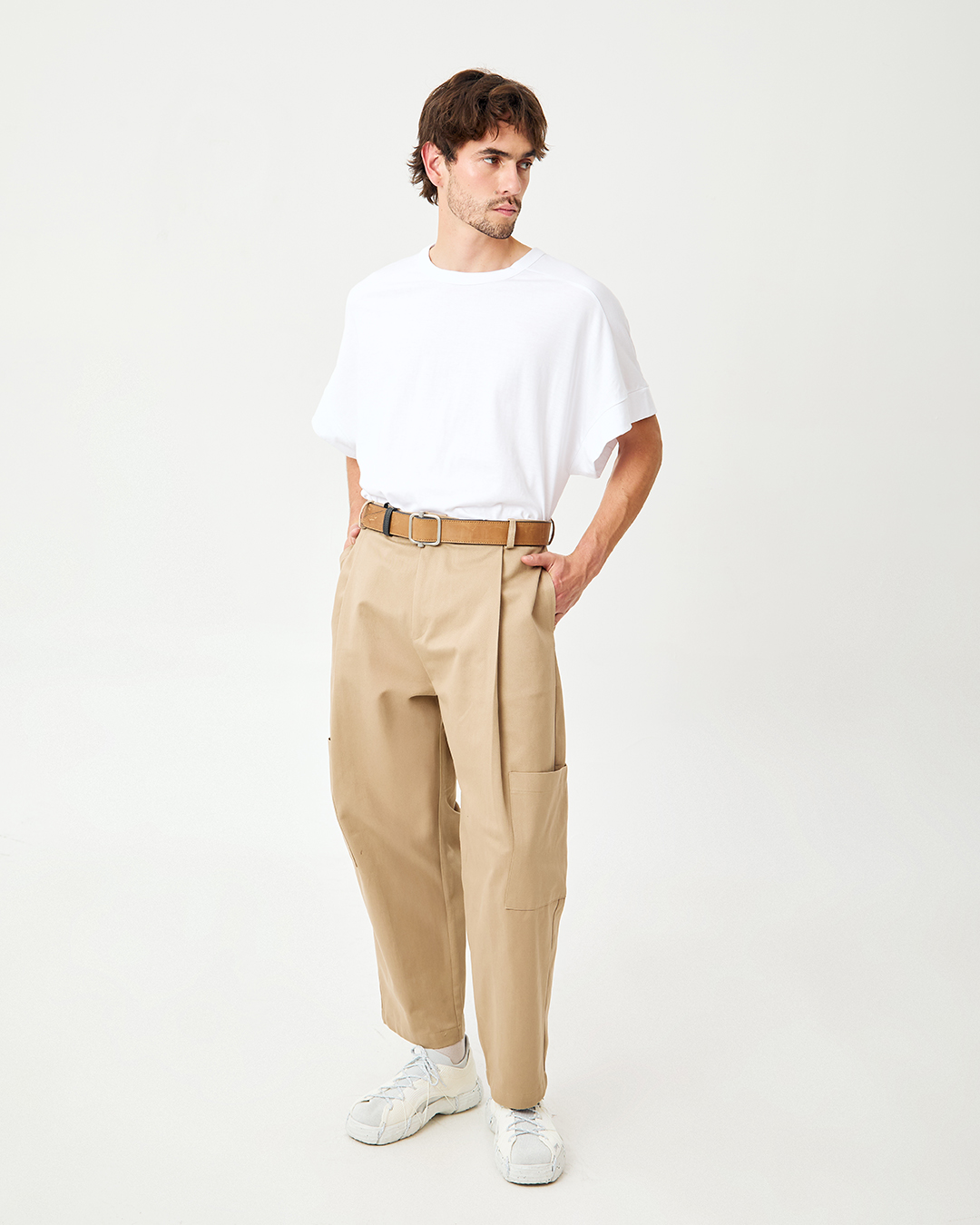 PANTALON RUMI UTILITARIO CAMEL 6
