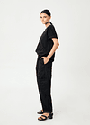 PANTALON RUMI UTILITARIO NEGRO 2