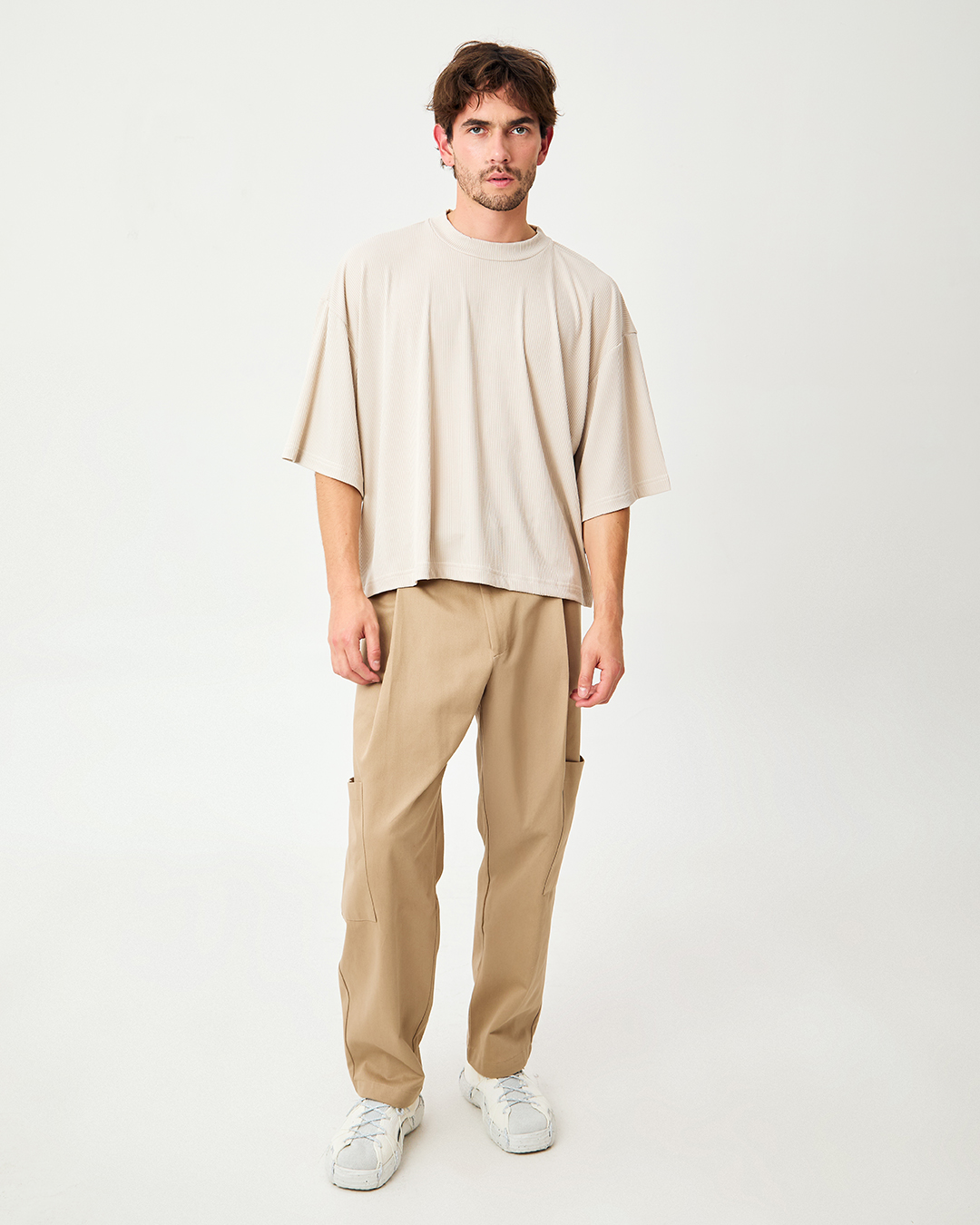 POLERA ANKA BOXY ACANALADO SISAL 1