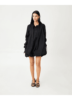 VESTIDO REM GLOBO NEGRO