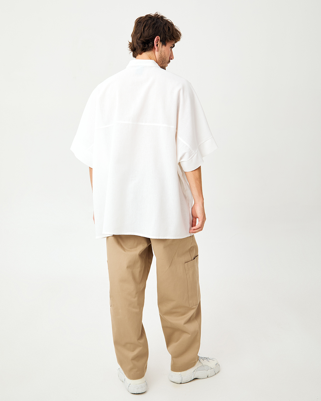 CAMISA ALBAR TIZA LINO 5