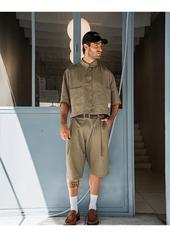 CAMISA ADJUST ME CROP LINO MUSGO